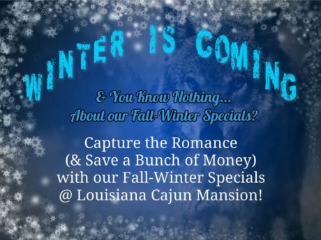 Winter is coming special promo - fall winter discount coupon