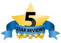 5-star reviews on facebook - trip advisor- yelp - and google